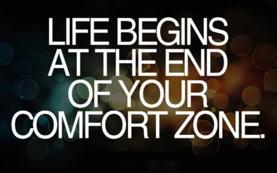 Life Begins at the End of your Comfort Zone – Jan Paul